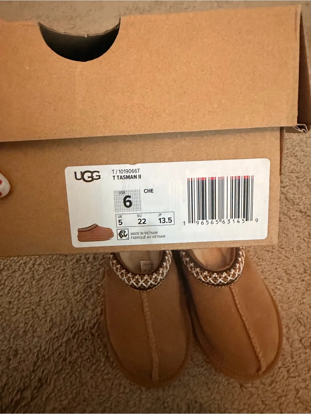 UGG Chestnut Tasman II Suede Slip-On Clog